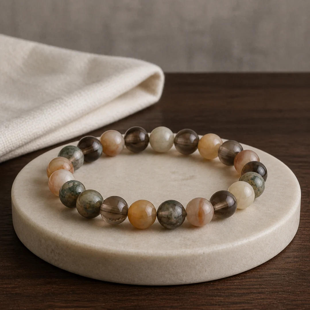 Stone Bead Bracelet